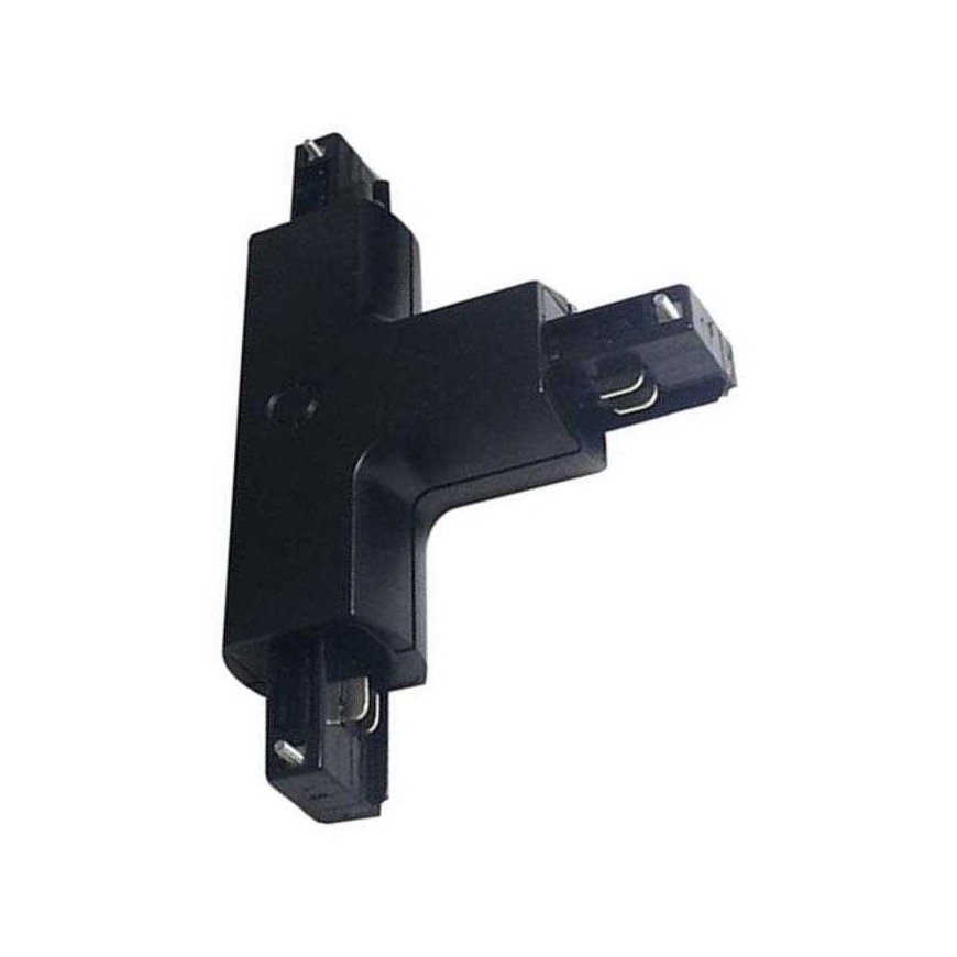 V-tac Three-phase track connector 4T, black – 2
