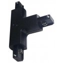 V-tac Three-phase track connector 4T, black V-tac Three-phase track connector 4T, black