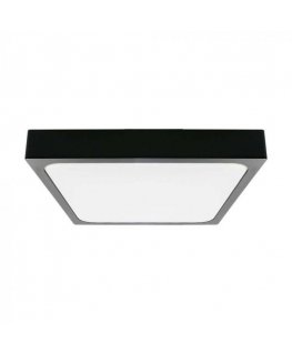 Потолочный светильник V-tac 30W LED, накладной, черный, 6500K, IP44