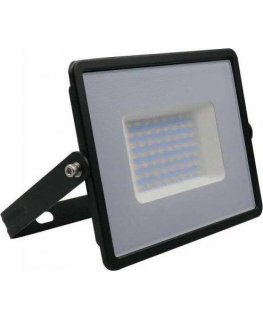 V-tac 50W LED prožektorius, E-seeria, must korpus, 6500K