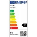 V-tac 50W LED prožektorius, E-serija, juodu korpusu, 6500K V-tac 50W LED prožektorius, E-serija, juodu korpusu, 6500K