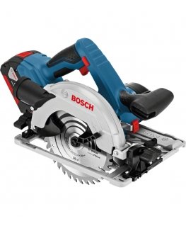 Bosch GKS 18V-57 G Professional 16,5 cm Juoda, Mėlyna, Pilka, Raudona 3400 RPM
