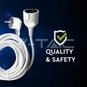 V-TAC VT-3001 pikendusjuhe 5 m 1 vahelduvvoolu kontakt Hoonesisene/hooneväline Valge V-TAC VT-3001 pikendusjuhe 5 m 1 vahelduvvoolu kontakt Hoonesisene/hooneväline Valge