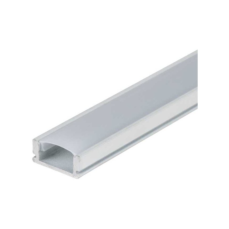 V-TAC LED wall lamp surface profile, with cover and finishes, white, 2000x17.4x7mm – 2