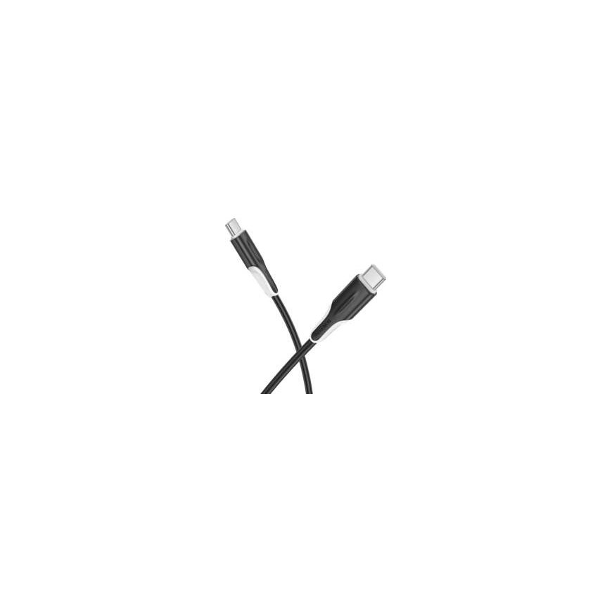 Borofone kabelis BX121 Energy - Type C uz Type C - PD 60W 1 metrs