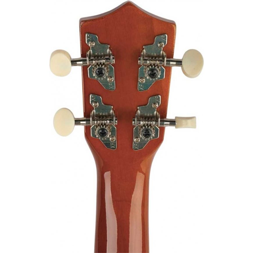 Luna Guitars SUPRIMO UK21 DW sopranine ukulele, 21", tume puit – 3