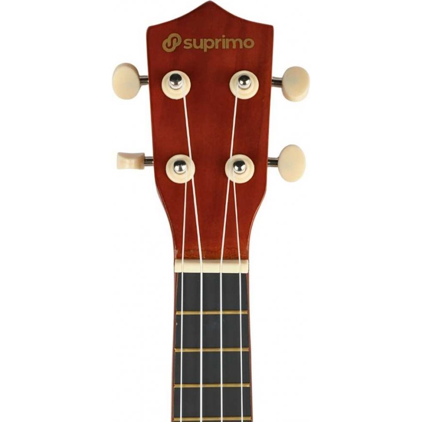 Сопрано укулеле Luna Guitars SUPRIMO UK21 DW, 21", темное дерево – 4