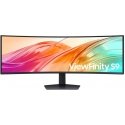Monitoru SAMSUNG S49F950 49" 32:9 izliekts (1000R) 5120X1440 VA, 4MS, 120HZ, QLED, HDR 400, HDMI X2/DP X1/USB-C 90W, LAN, HAS, V Monitoru SAMSUNG S49F950 49" 32:9 izliekts (1000R) 5120X1440 VA, 4MS, 120HZ, QLED, HDR 400, HDMI X2/DP X1/USB-C 90W, LAN, HAS, V