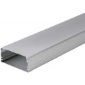 V-tac LED surface profile with cover, silver color, 2m V-tac LED surface profile with cover, silver color, 2m