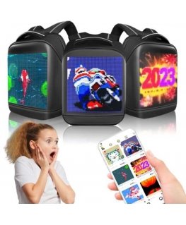 Elior DH Style Led kuprinė šviečianti kuprinė su LE ekranu