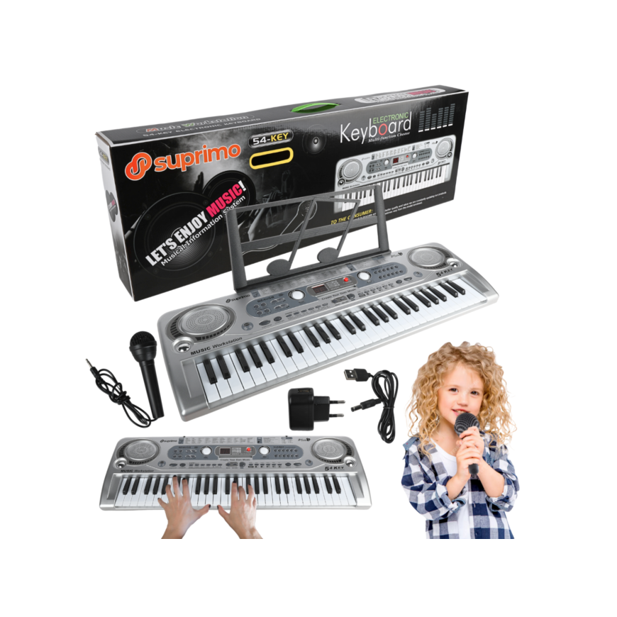 SUPRIMO 824 USB educational keyboard for organs