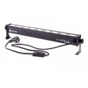 LIGHT4ME LED BAR UV 9 + Baltas profesionāls gaismas apdare 9x3W LIGHT4ME LED BAR UV 9 + Baltas profesionāls gaismas apdare 9x3W