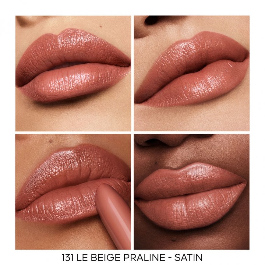 Guerlain Rouge G Satin Refill 3,5 g 131 Le Beige Praline „Satin“ – 4