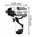 Bosch 0 601 9E0 005 гайковерт 1/4" 3100 RPM 110 Nm Черный, Синий 12 V
