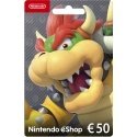 Nintendo eShop lahjakortti 50 euroa, aktivointikortti Nintendo eShop lahjakortti 50 euroa, aktivointikortti