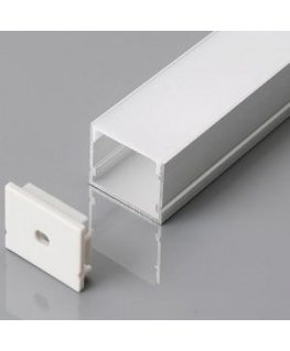 2m LED profilis aliuminis V-TAC, 2000*30*20mm, pieno spalva.