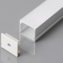 2m LED profils alumīnijs V-TAC, 2000*30*20mm, piena krāsa. 2m LED profils alumīnijs V-TAC, 2000*30*20mm, piena krāsa.