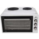 Electric stove NG ULUSLARARASI CUISINAM NF4820 mini oven with 2 hot plates