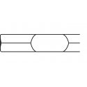 Bosch 1 618 600 019 vertikālo frēzmašīnu frēze Bosch 1 618 600 019 vertikālo frēzmašīnu frēze