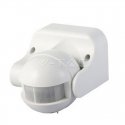 IR motion sensor V-TAC, wall-mounted 180°, white IR motion sensor V-TAC, wall-mounted 180°, white