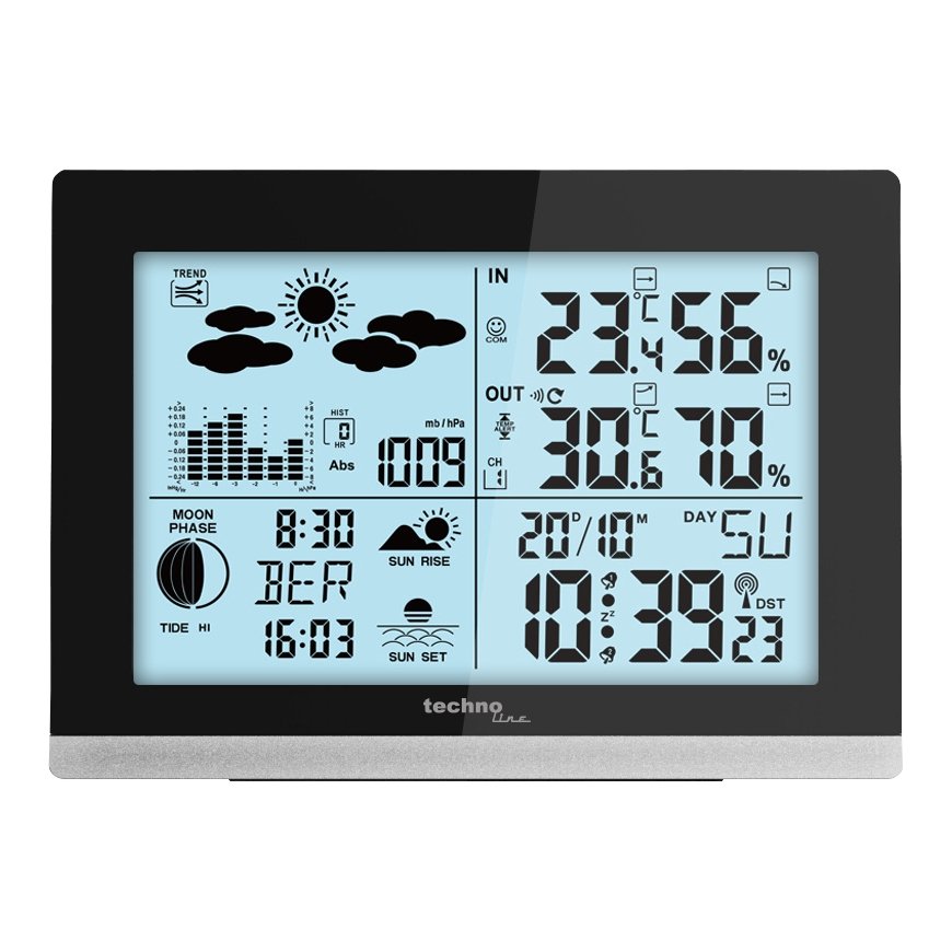Technoline WS 6762 digitāla laika apstākļu