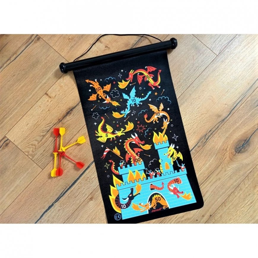 JANOD Dragons magnetic dartboard – 2