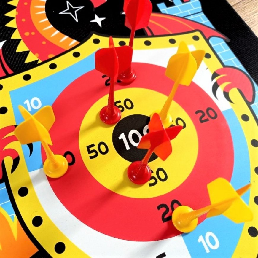 JANOD Dragons magnetic dartboard – 3
