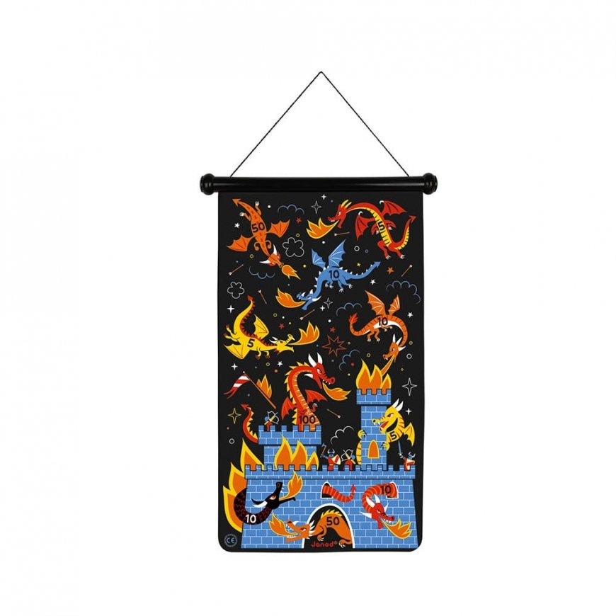 JANOD Dragons magnetic dartboard – 5