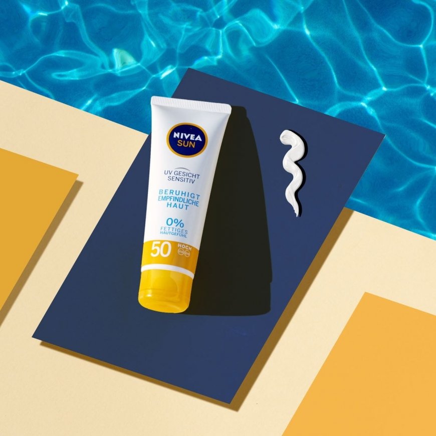 NIVEA UV Face Sensitive Protect SPF50 Pretiedeguma krēms Seja 50 Pieaugušajiem – 5