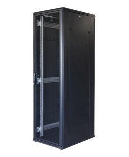 Deltaco TOTEN System G 42U Freestanding rack Black