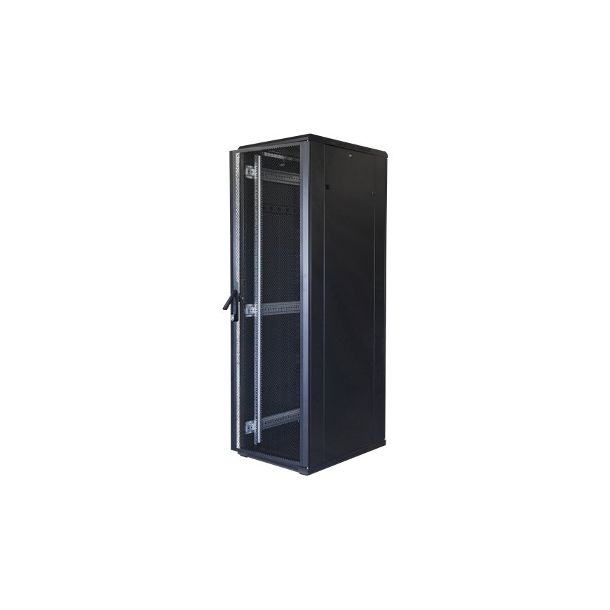 Deltaco TOTEN System G 42U Eraldiseisev serverikapp Must – 2