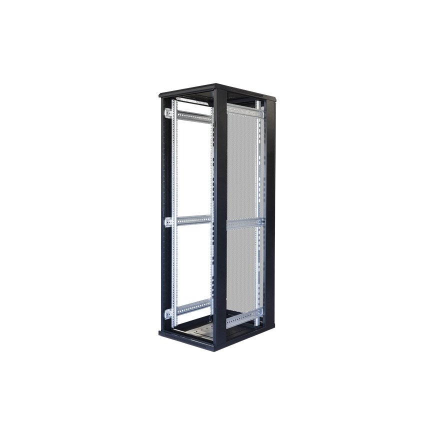 Deltaco TOTEN System G 42U Отдельностоящая стойка Черный – 3