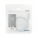 LogiLink CUA0105 USB-kaapeli USB 3.2 Gen 2 (3.1 Gen 2) 0,5 m USB C musta, Harmaa LogiLink CUA0105 USB-kaapeli USB 3.2 Gen 2 (3.1 Gen 2) 0,5 m USB C musta, Harmaa