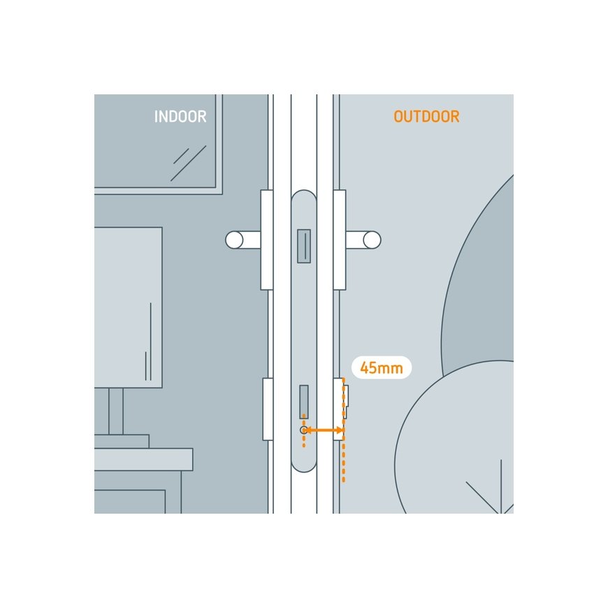 Netatmo NDL-E45 Smart Lock sistēmas piederums Pagarināšanas komplekts – 4