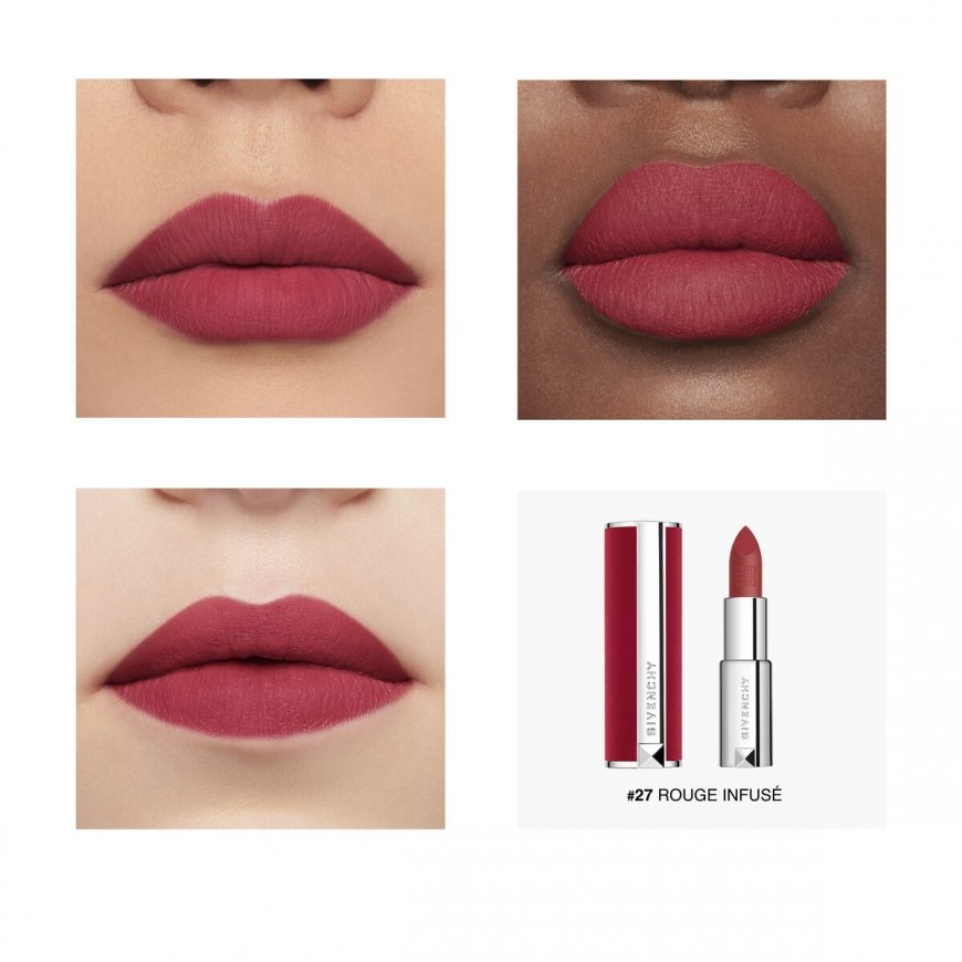 Givenchy Le Rouge Deep Velvet 3,4 g 27 Rouge Infusé Matēts – 5