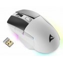 Sharkoon SGM50W kompiuterio pelė Žaidimams Dešinės rankos RF Wireless + USB Type-A Optinis 6400 DPI Sharkoon SGM50W kompiuterio pelė Žaidimams Dešinės rankos RF Wireless + USB Type-A Optinis 6400 DPI