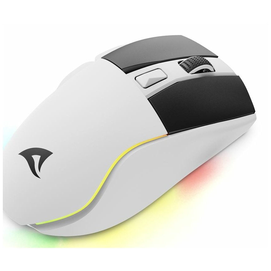 Sharkoon SGM50W pele Speļu Labā roka RF Wireless + USB Type-A Optisks 6400 DPI – 3