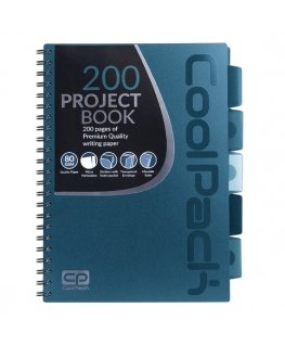 CoolPack 93989CP muistikirja A4 200 arkkia Sininen