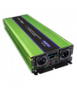 Qoltec Monolith strāvas adapteris & pārveidotājs Auto 6000 W Zaļš