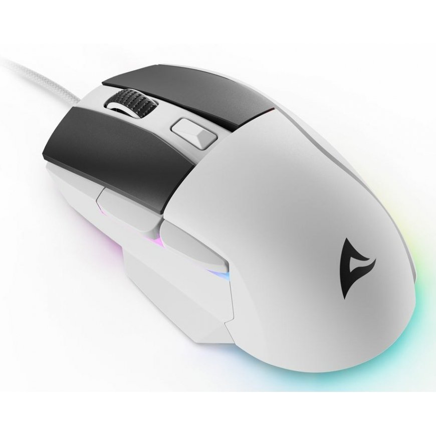 Sharkoon SGM35 kompiuterio pelė Universalus Dešinės rankos USB A tipo Optinis 6400 DPI – 2