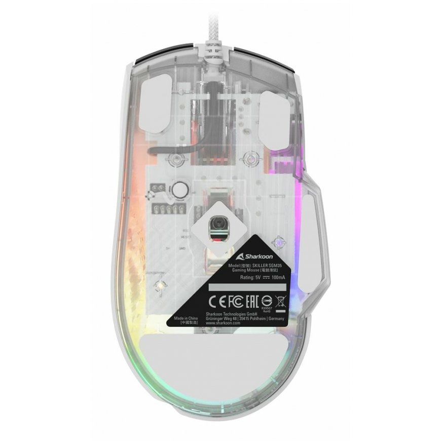 Sharkoon SGM35 pele Universāls Labā roka USB Type-A Optisks 6400 DPI – 5