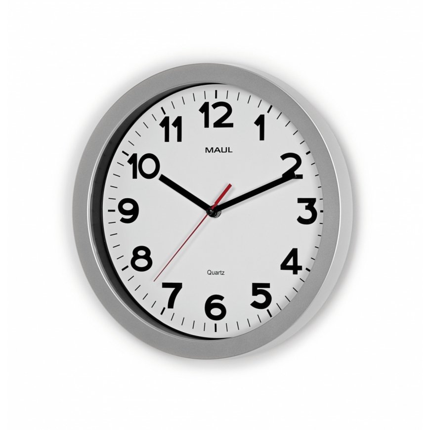 MAUL 9053095 wall/table clock Circle White – 2