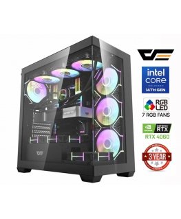 MDATA GAMING Core i5-14400F 64ГБ 1ТБ SSD 2ТБ HDD RTX 4060 8ГБ NoOS