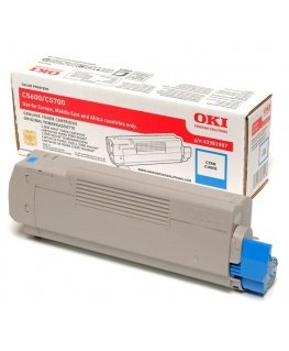OKI 43381907 värikasetti 1 kpl Alkuperäinen Syaani