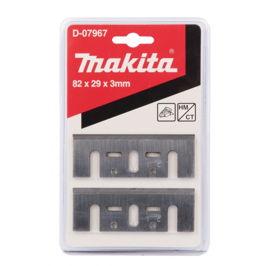Makita D-07967 ēveles asmenis 2 pcs 82 mm – 2
