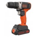 Black & Decker BCD001C1-QW drill Keyless Black, Red