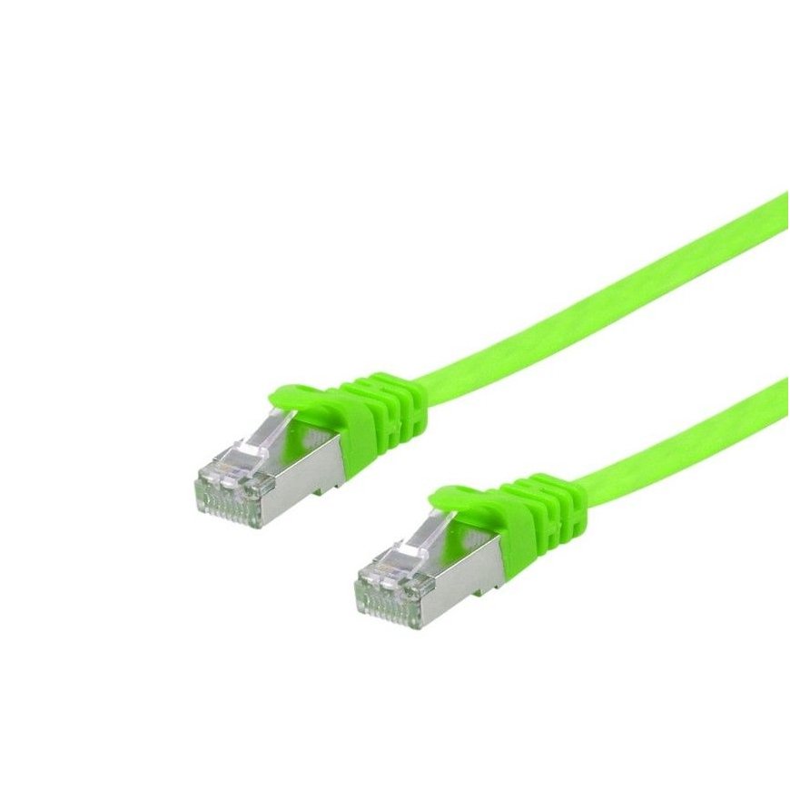 Equip 607640 сетевой кабель Зеленый 1 m Cat6a U/FTP (STP)