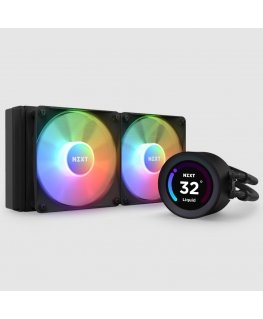 NZXT Kraken Elite 240 RGB Processor All-in-one liquid cooler 12 cm Black 1 pc(s)