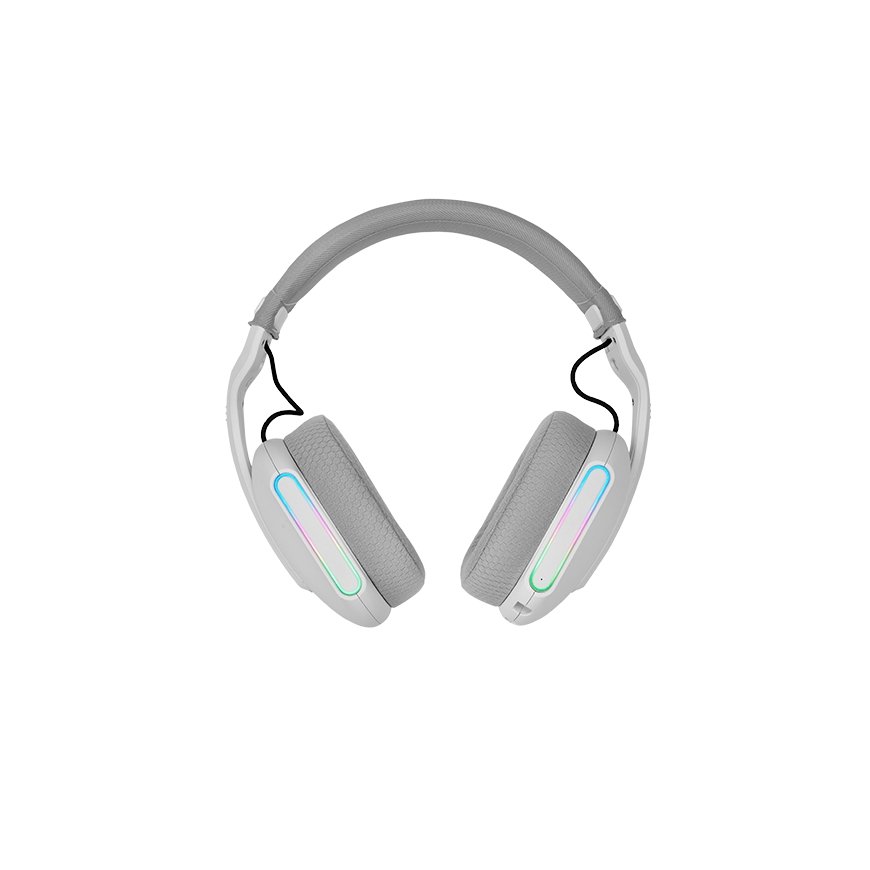 Mars Gaming MHW-PROW Headset Wired & Wireless Head-band USB Type-C Bluetooth White