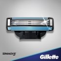 Gillette Mach 3 žilete 4 pcs Vīrieši